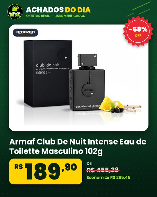 Armaf Club De Nuit Intense Eau de Toilette Masculino 102g