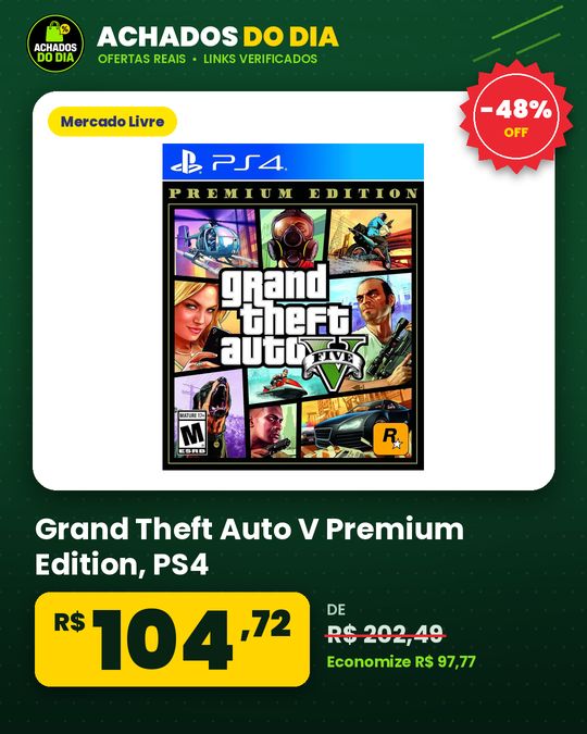 Grand Theft Auto V Premium Edition - PS4