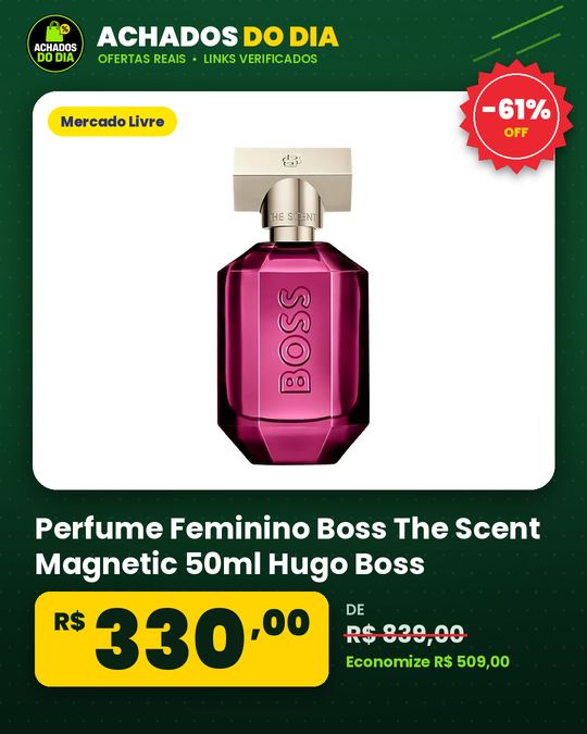 Perfume Feminino Boss The Scent Magnetic 50ml Hugo Boss
