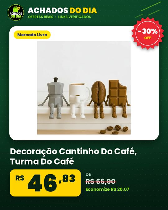 Decoração Cantinho Do Café - Turma Do Café - Kit Articulado Turma Do Café - Turma Toda
