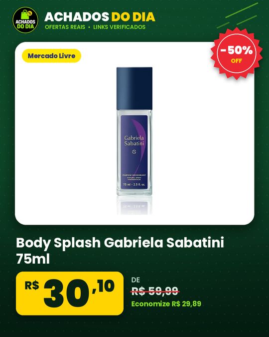 Body Splash Gabriela Sabatini 75ml