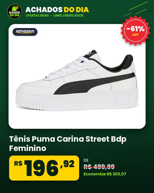 Tênis Puma Carina Street Bdp Feminino