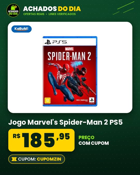 Jogo Marvel's Spider-Man 2 PS5