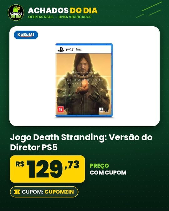 Jogo Death Stranding: Versão do Diretor PS5