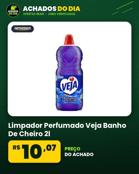 Limpador Perfumado Veja Banho De Cheiro 2l