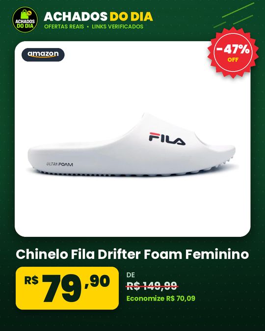 Chinelo Fila Drifter Foam Feminino