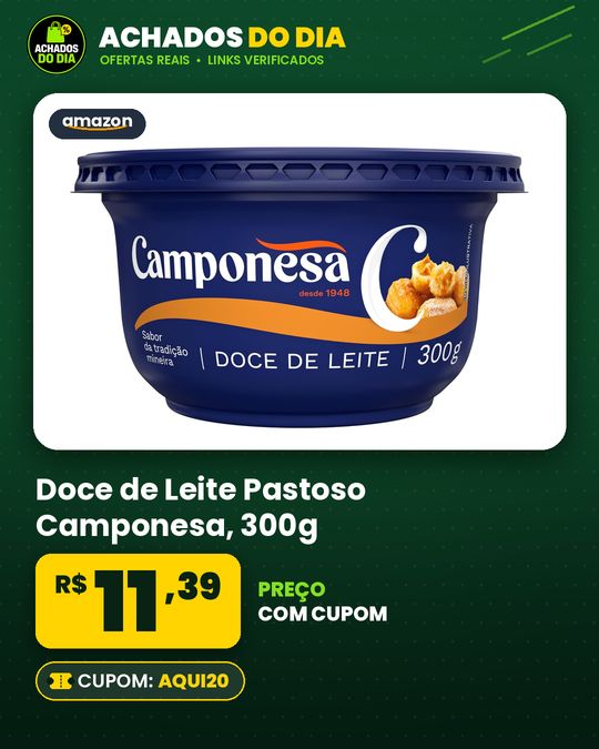 Doce de Leite Pastoso Camponesa, 300g