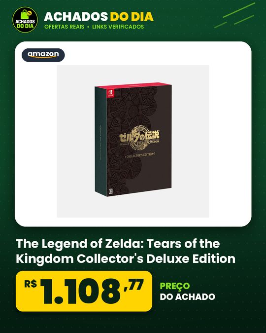 The Legend of Zelda: Tears of the Kingdom Collector's Deluxe Edition - Nintendo Switch
