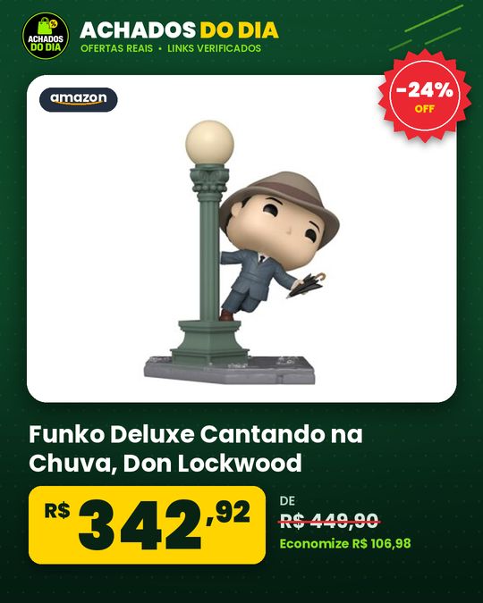 Funko Deluxe Cantando na Chuva, Don Lockwood