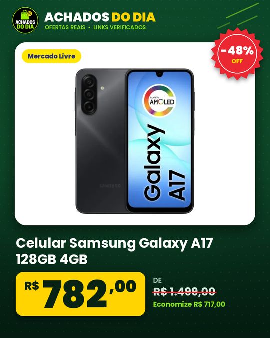 Celular Samsung Galaxy A17 128GB 4GB