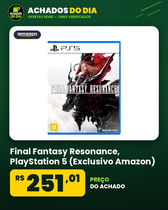 Final Fantasy Resonance - PlayStation 5 (Exclusivo Amazon)