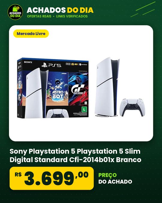 Sony Playstation 5 Playstation 5 Slim Digital Standard Cfi-2014b01x Branco