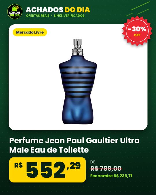 Perfume Jean Paul Gaultier Ultra Male Eau de Toilette Intense 125 ml Masculino