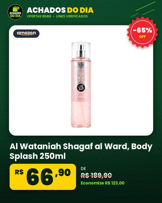 Al Wataniah Shagaf al Ward - Body Splash 250ml