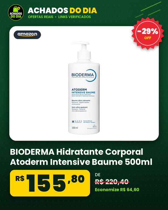 BIODERMA Hidratante Corporal Atoderm Intensive Baume 500ml