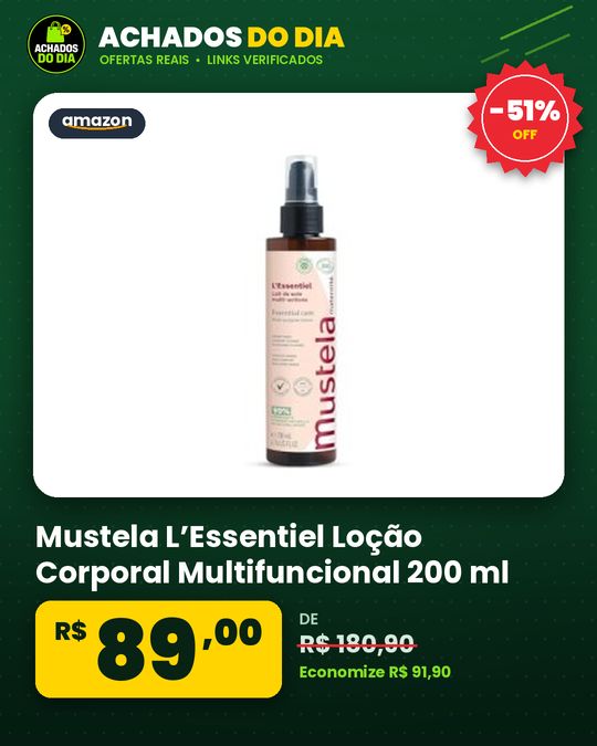 Mustela L’Essentiel Loção Corporal Multifuncional 200 ml