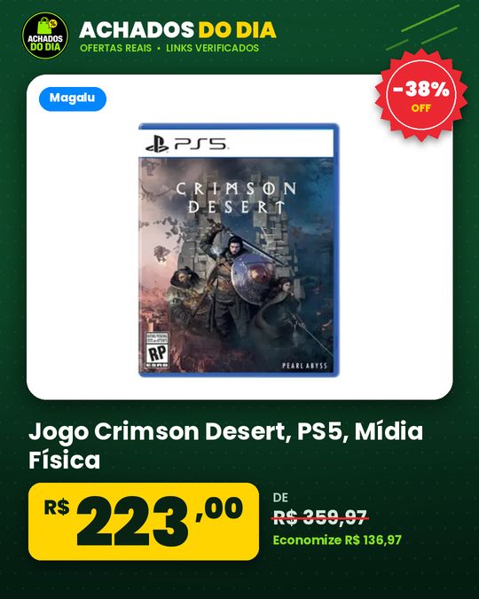 Jogo Crimson Desert - PS5 - Mídia Física