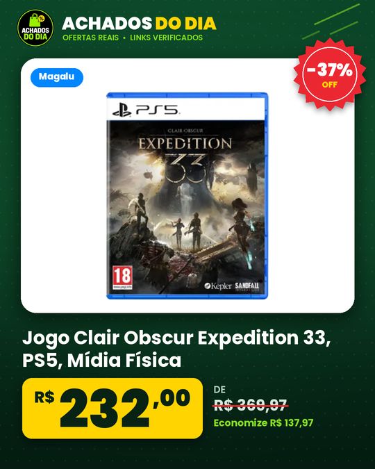 Jogo Clair Obscur Expedition 33 - PS5 - Mídia Física