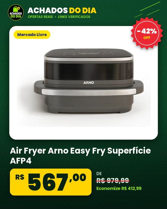 Air Fryer Arno Easy Fry Superfície AFP4