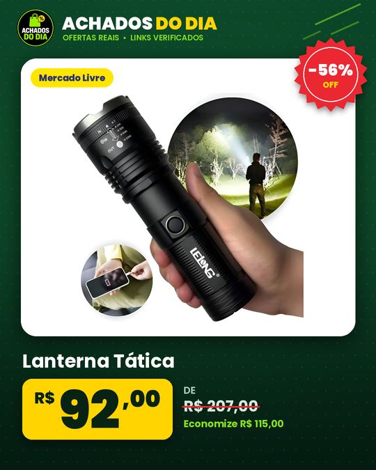 Lanterna Tática