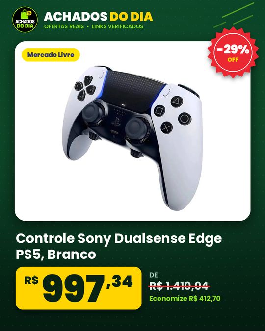Controle Sony Dualsense Edge PS5 - Branco