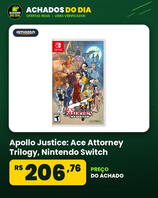 Apollo Justice: Ace Attorney Trilogy - Nintendo Switch