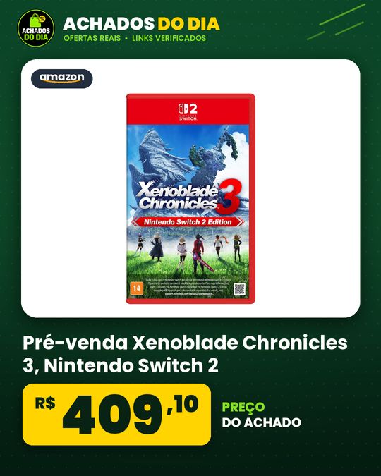 Pré-venda Xenoblade Chronicles 3 - Nintendo Switch 2