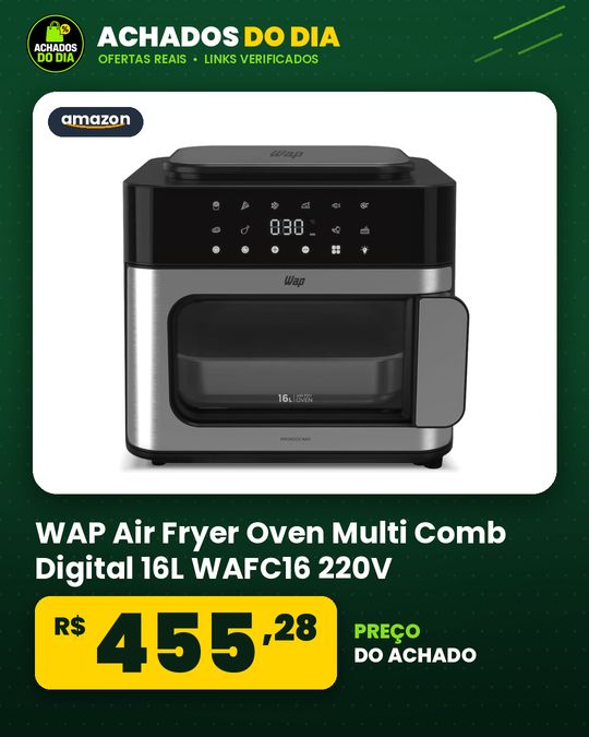 WAP Air Fryer Oven Multi Comb Digital 16L WAFC16 220V