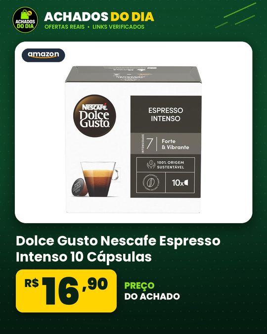 Dolce Gusto Nescafe Espresso Intenso 10 Cápsulas