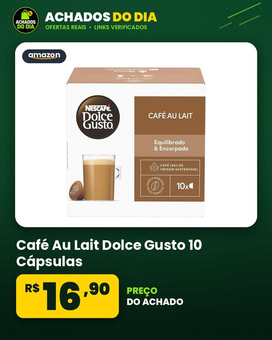 Café Au Lait Dolce Gusto 10 Cápsulas