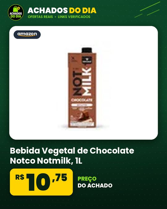 Bebida Vegetal de Chocolate Notco Notmilk, 1L