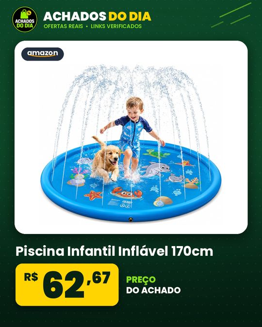 Piscina Infantil Inflável 170cm