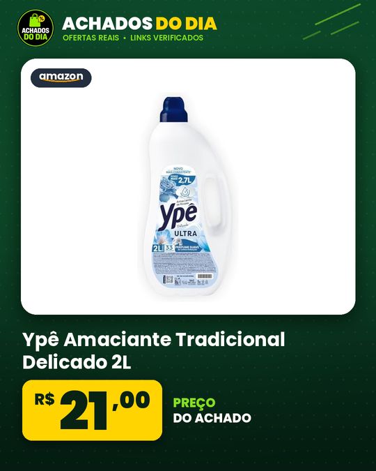 Ypê Amaciante Tradicional Delicado 2L