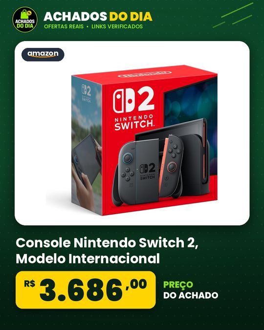 Console Nintendo Switch 2 - Modelo Internacional